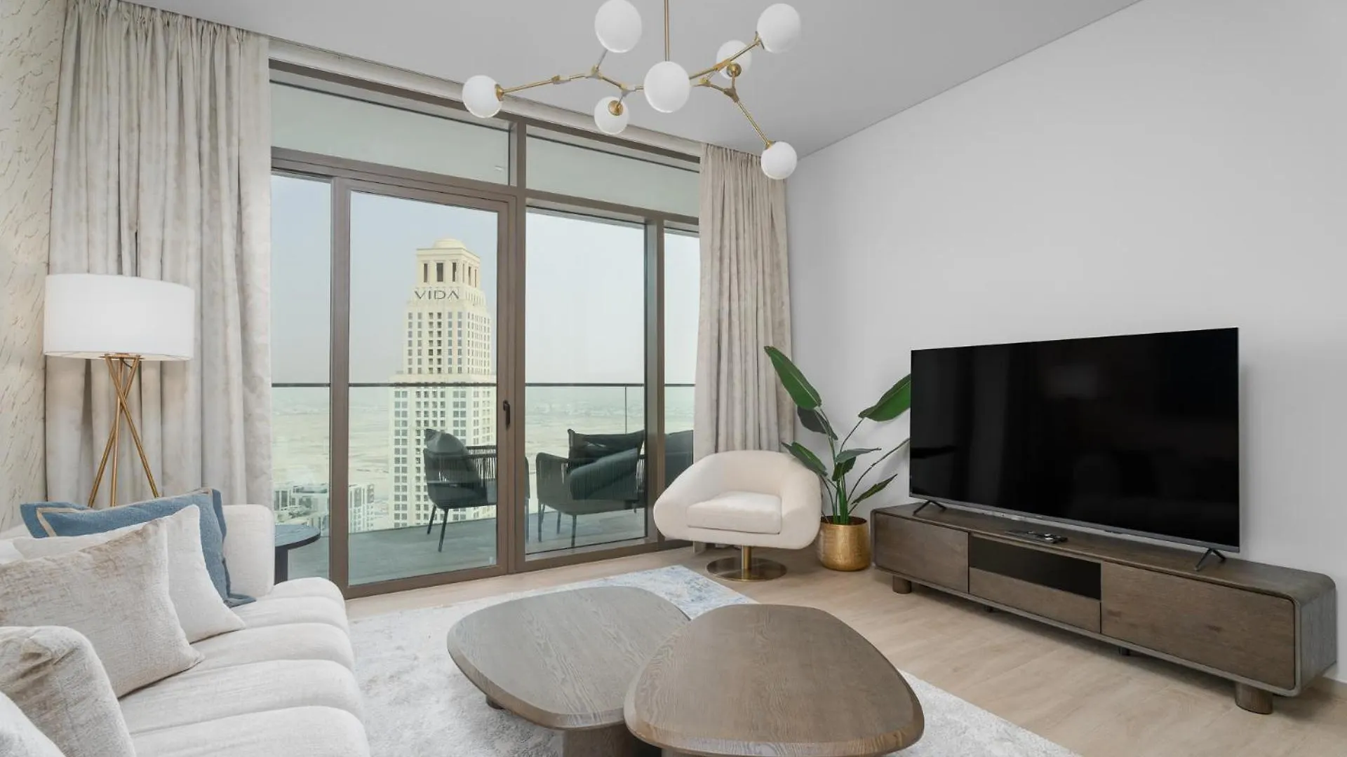 Nasma Luxury Stays - 26Th-Floor Creek Harbour 2Br With Sea Views Ντουμπάι